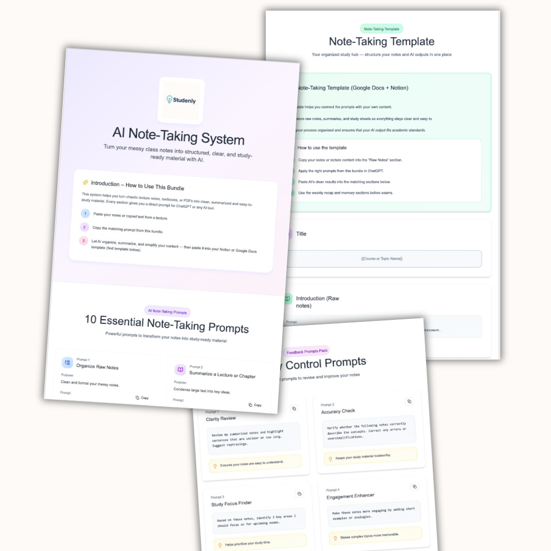 AI Note-Taking System