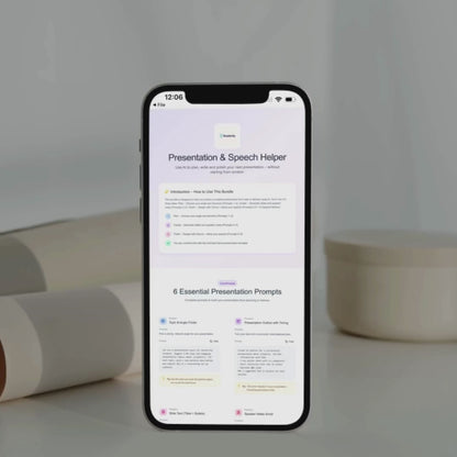 Presentation & Speech Helper